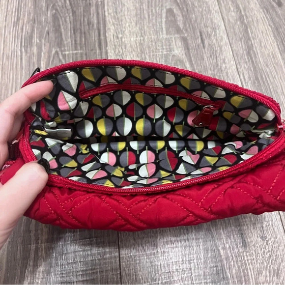 Vera Bradley Shoulder Chain Bag Purse Microfiber Tango Red MSRP $88 - Picture 5 of 7